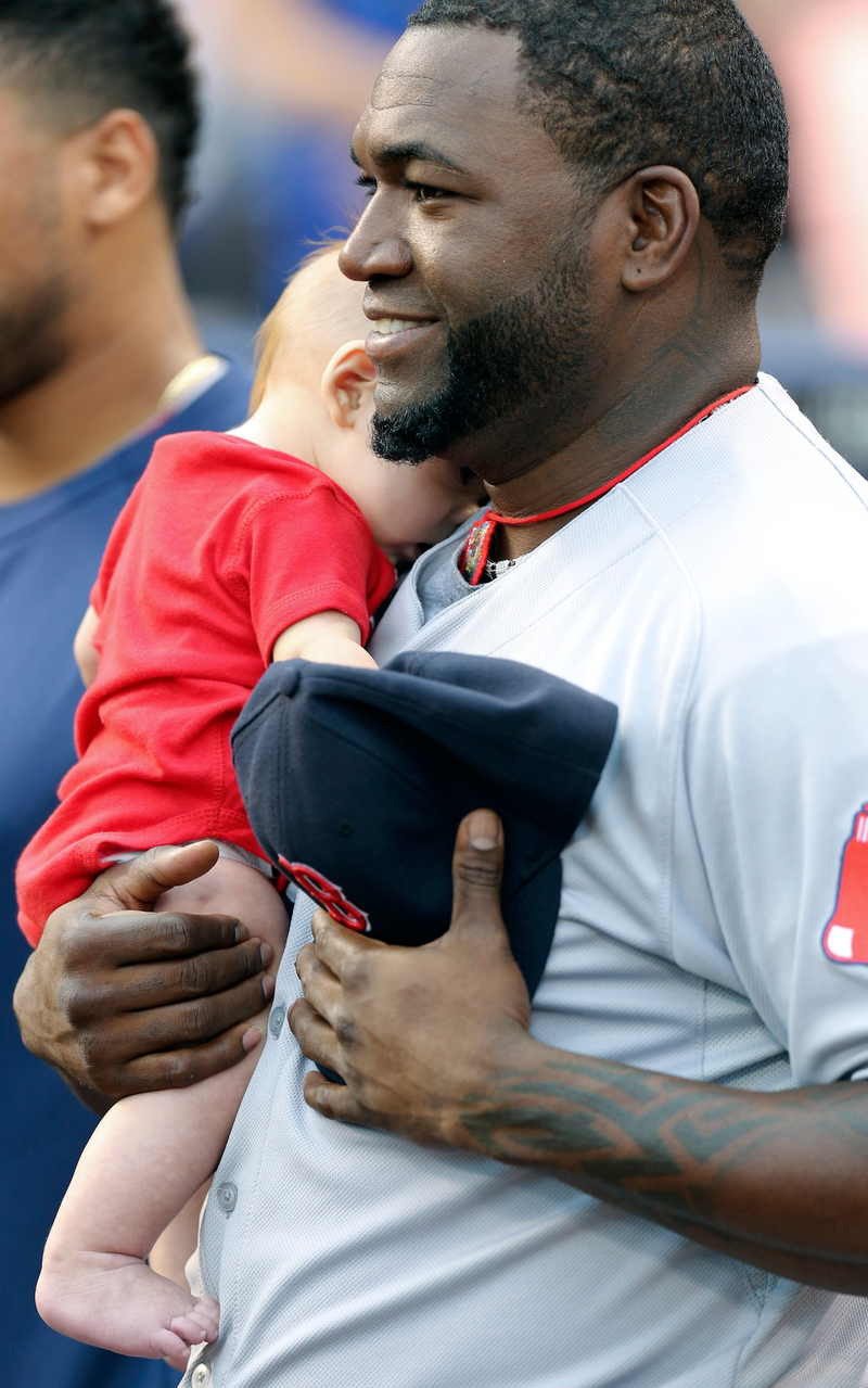 Illustration for article titled David Ortiz Found A Baby Somewhere